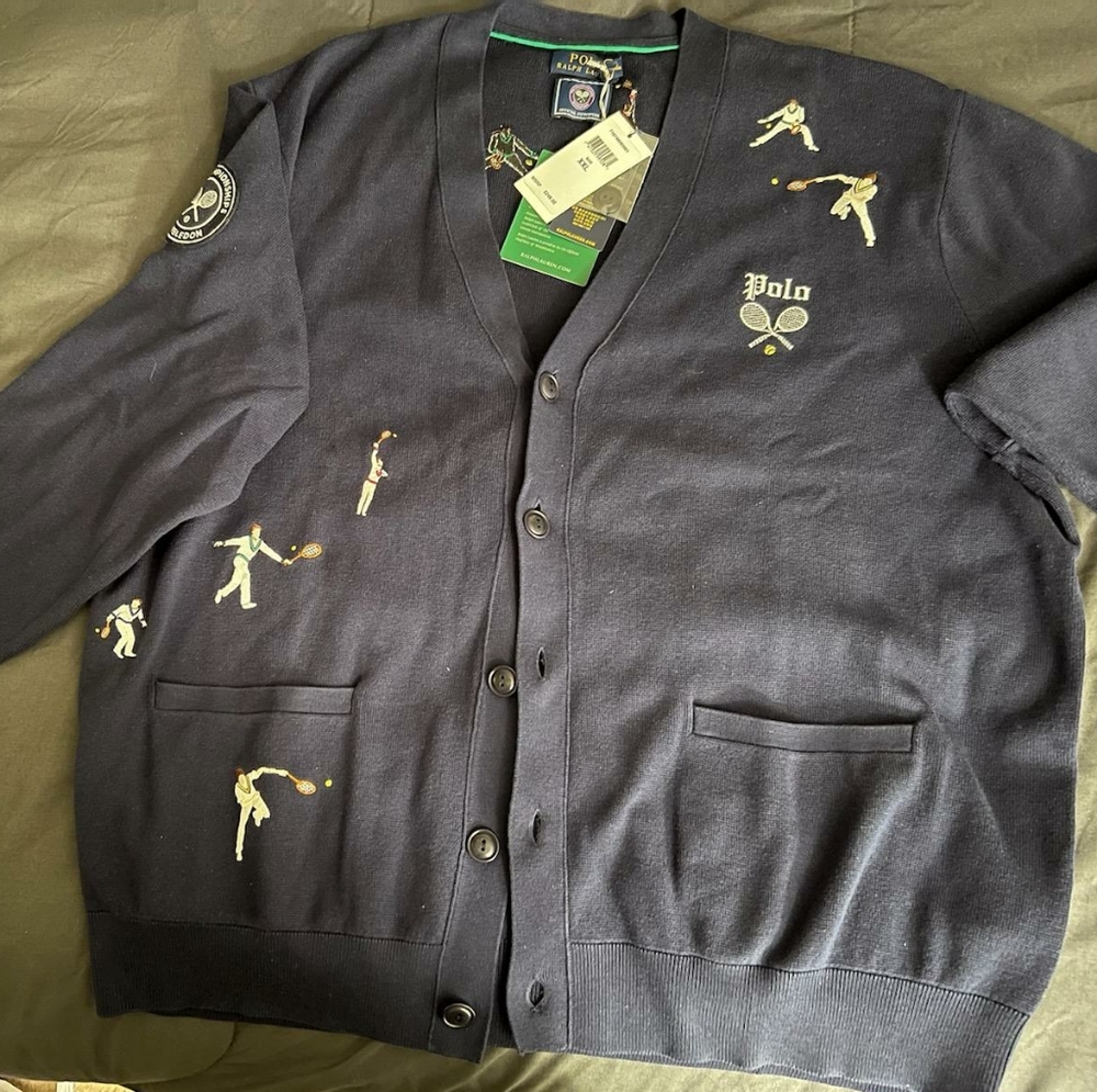 Ralph Lauren Wimbledon championships sweater